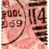 ST/G 92 - 26 - Queen Victoria - 3d - (1865-67) - red (plate4)-0