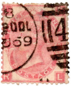 ST/G 92 - 26 - Queen Victoria - 3d - (1865-67) - red (plate4)-0