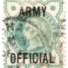 ST/G O42 - 71 - Queen Victoria - 1/2d - (1896-1901) - green - ARMY OFFICIAL-0