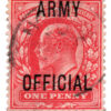 ST/G O49 - 83 - King Edward VII - 1d - (1902) - red - ARMY OFFICIAL-0
