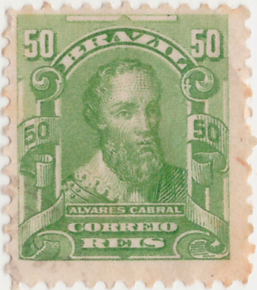 138 - Alvares Cabral - 50 Reis - USADO - (10/11/1906-17)-0