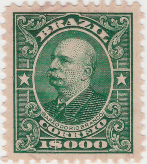 147 - Barão do Rio Branco - 1000 Reis - (10/11/1906-17)-685