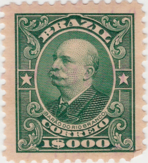 147 - Barão do Rio Branco - 1000 Reis - (10/11/1906-17)-686