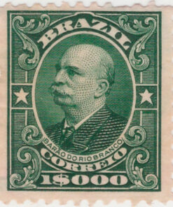 147 - Barão do Rio Branco - 1000 Reis - (10/11/1906-17)-688