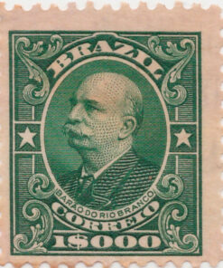 147 - Barão do Rio Branco - 1000 Reis - (10/11/1906-17)-689