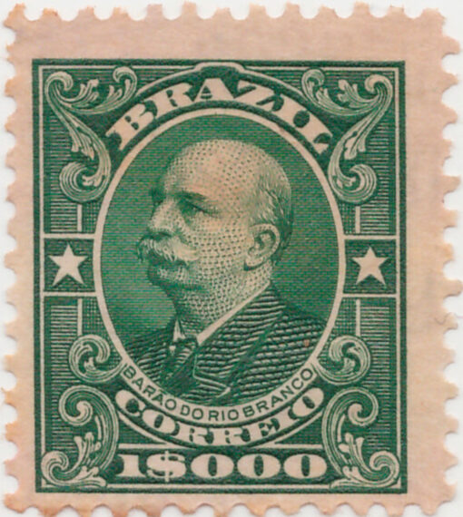 147 - Barão do Rio Branco - 1000 Reis - (10/11/1906-17)-689