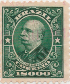 147 - Barão do Rio Branco - 1000 Reis - (10/11/1906-17)-690