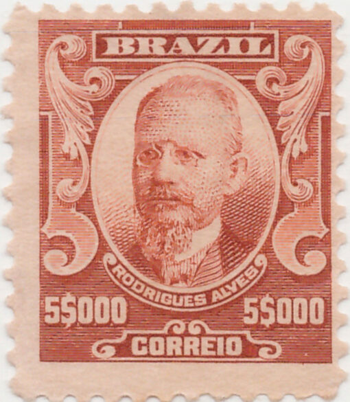 152 - 5000 Reis - Rodrigues Alves - (10/11/1906 - 1917)-0