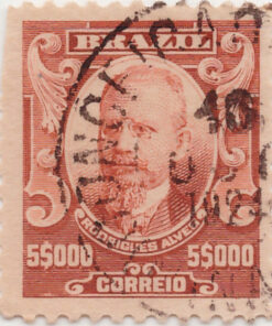 152 - 5000 Reis - Rodrigues Alves - USADO - (10/11/1906 - 1917)-0