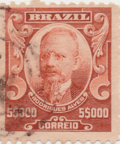152 - 5000 Reis - Rodrigues Alves - USADO - (10/11/1906 - 1917)-631