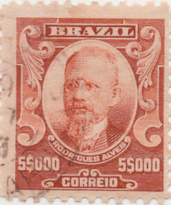 152 - 5000 Reis - Rodrigues Alves - USADO - (10/11/1906 - 1917)-623