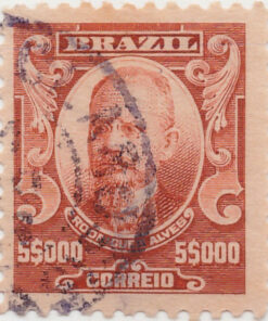 152 - 5000 Reis - Rodrigues Alves - USADO - (10/11/1906 - 1917)-626