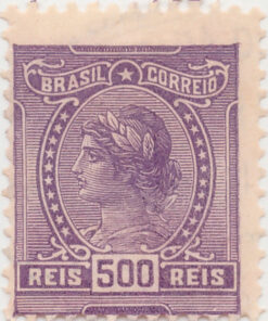 160a - 500 Reis - Papel Cebolinha - USADO - (01/02/1918)-568