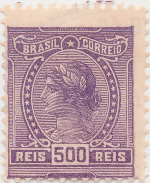160a - 500 Reis - Papel Cebolinha - USADO - (01/02/1918)-568