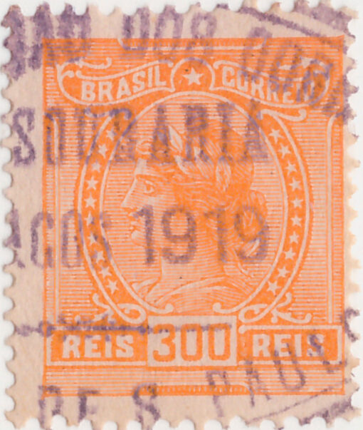 167 - 300 Reis - USADO - (1918/19)-0