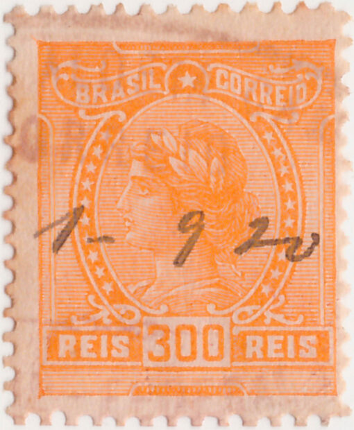 167 - 300 Reis - USADO - (1918/19)-563
