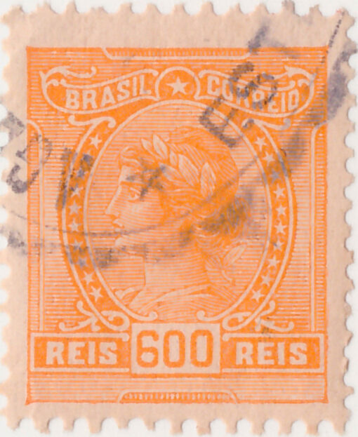 169 - 600 Reis - USADO - (1918/19)-0