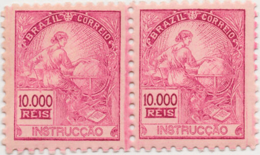 310 - Vovó - 10000 Reis - Filigrana "N" - PAR (1936/37)-0