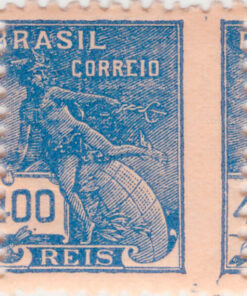 323 - Vovó - 400 Reis - Filigrana "O" - Deslocamento do picote - QUINA (1936/37)-0