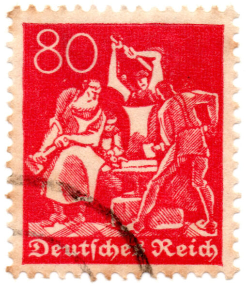 Alemanha - 1921 - M-166-0