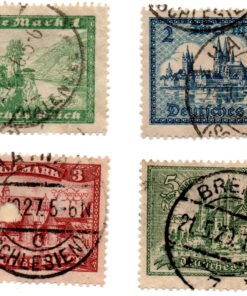 Alemanha - 1924 - M-364/369 (série - 4 selos)-0