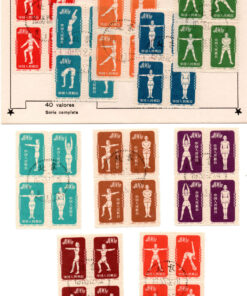 China - 1952 - STW-142-171 - Radio Gymnastics (10 quadras)-0