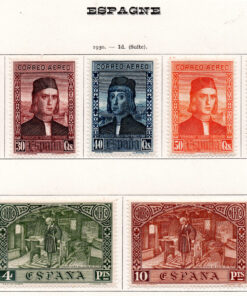 Espanha - 1930 - STW-518-524 - Columbus and the discovery of America-0