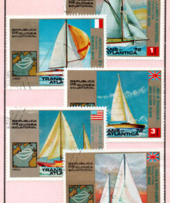 Guiné Equatorial - 1973 - STW-330-336 - Trans-Atlantic race (7 selos)-0