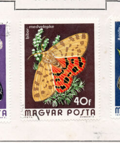 Hungria - 1974 - STW-3017-3019 - Butterflies (3 selos)-0