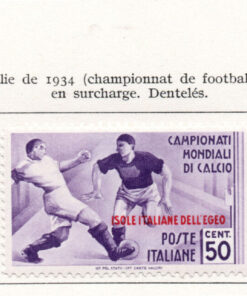 Itália / Egee - 1934 - STW-111-115 - Italian Stamps of 1934 in different colors overprinted "Isole italiane dell'Egeo"-0