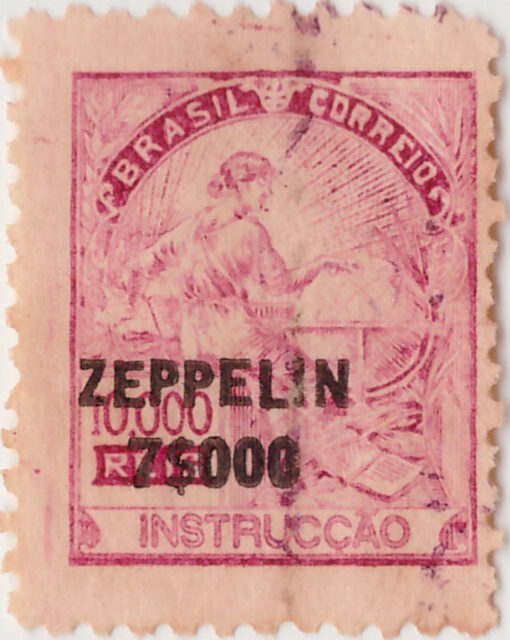 Z13 - Zeppelin - 7$000/10000 Reis - USADO - (18/04/1932)-0