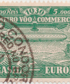 Z1 - Zeppelin - 5000 Reis - USADO - (16/05/1930)-0