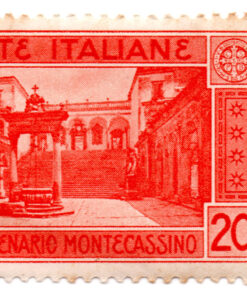Itália - 1929 - STW-289 - 1929 The 1400th Anniversary of the Founding of the Abbey of Monte Cassino -0