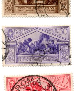 Itália - 1930 - STW-317/321/322 - 1930 The 2000th Anniversary of the Birth of Virgil (Conjunto 3 selos - Série incompleta)-0