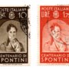 Itália - 1937 - STW-556 / 563 - 1937 Famous Artists - Spontini (conjunto 2 selos - série incompleta)-0