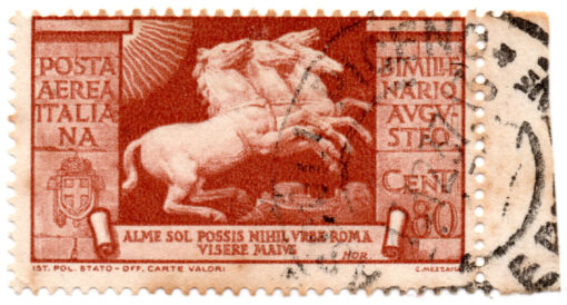Itália - 1937 - STW-553 - 1937 Airmail - The 2000th Anniversary of the Birth of Emperor Augustus Caesar-0