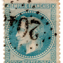 França - 1868 - Y-29b - 1863 -1870 Emperor Napoléon III Laure - New Design's -0