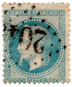 França - 1868 - Y-29b - 1863 -1870 Emperor Napoléon III Laure - New Design's -0