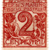 San Marino (Itália) - 1899 - Y-34 - Coat of arms - Definitives-0