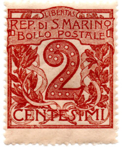 San Marino (Itália) - 1899 - Y-34 - Coat of arms - Definitives-0