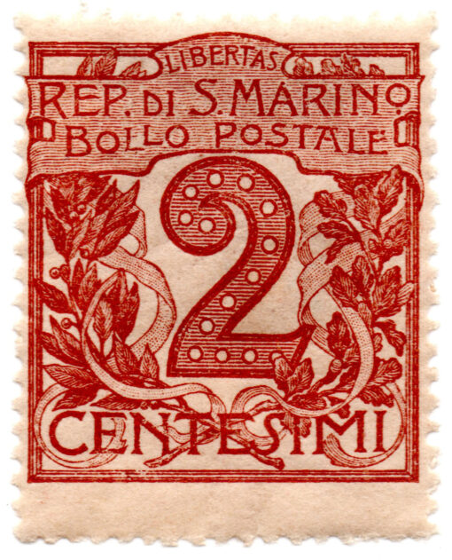 San Marino (Itália) - 1899 - Y-34 - Coat of arms - Definitives-0