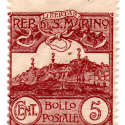 San Marino (Itália) - 1925 - STW-109 - 1925 Mount Titan (Monte Titano) - New Colors -0