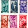 Itália - 1950 - STW-787 a 792 - 1950 Italy at Work (conjunto 6 selos - série completa)-0