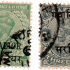 Índia - Gwalior - 1912 - STW-51 e STW-52 (Conjunto 2 selos)-0