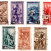 Itália - 1950 - STW-793 a 799 - 1950 Italy at Work (conjunto 7 selos - série completa)-0