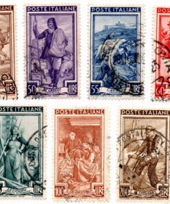 Itália - 1950 - STW-793 a 799 - 1950 Italy at Work (conjunto 7 selos - série completa)-0