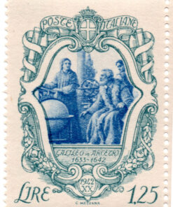 Itália - 1942 - STW-602 - 1942 The 300th Anniversary of the Death of Galilei-0