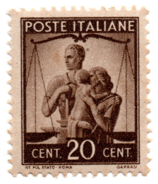 Itália - 1945 - STW-657- 1945 Democracy-0
