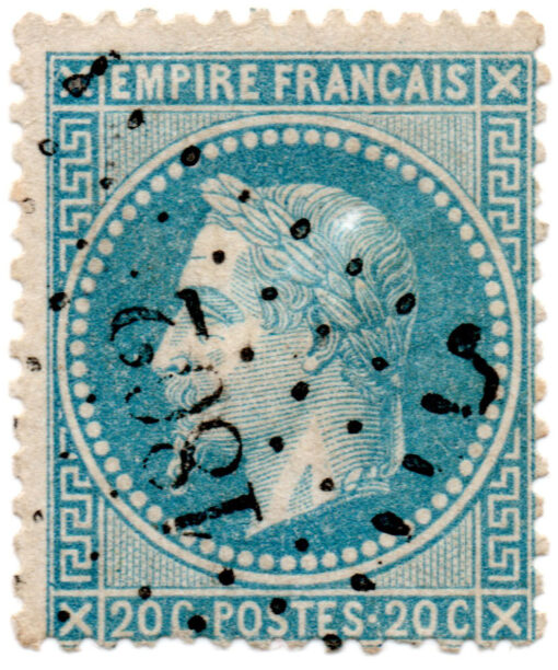 França - 1868 - Y-29a - 1863 -1870 Emperor Napoléon III Laure - New Design's -0