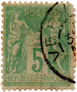 França - 1878 - Y-102 - 1876 -1878 Pax and Mercur-0